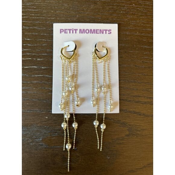 petit moments Copacabana Earrings Gold Womens Size OS - Picture 3 of 7